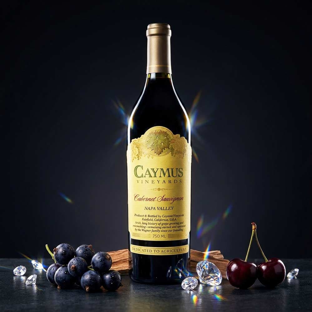 Caymus Cabernet Sauvignon And Tiffany Red Wine Glasses Set — 4