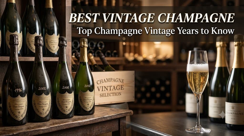 Best Vintage Champagne: Top Champagne Vintage Years to Know