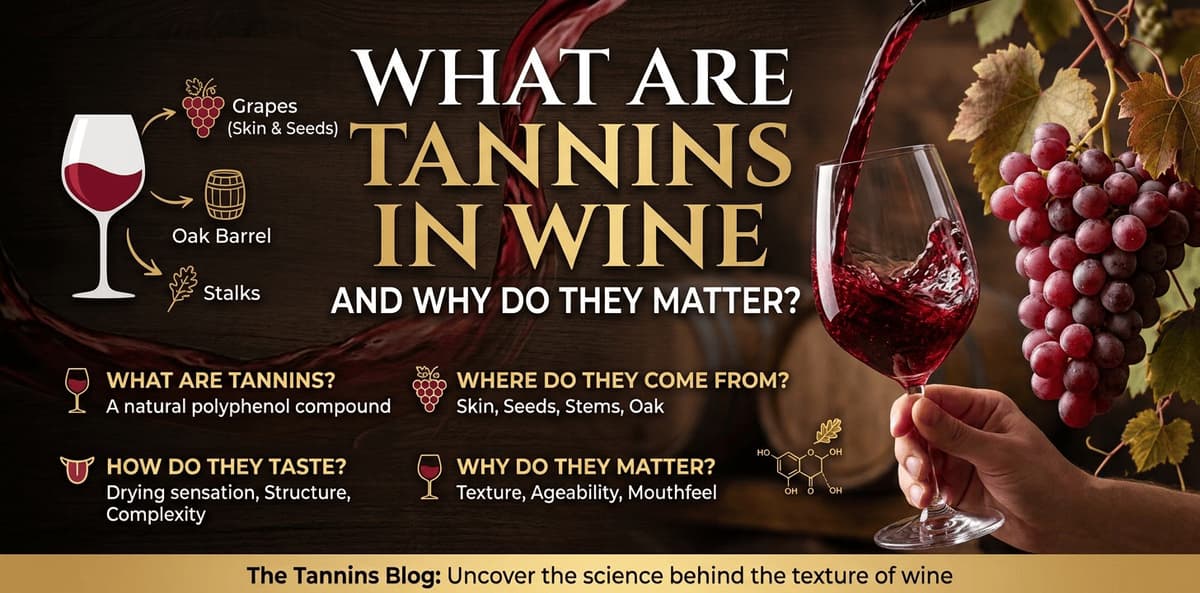 What Are Tannins in Wine and Why Do They Matter?