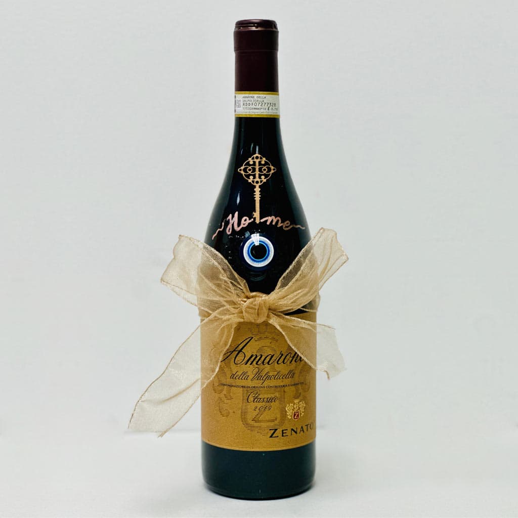 Hand-Painted Zenato Amarone della Valpolicella Wine - Buy Now