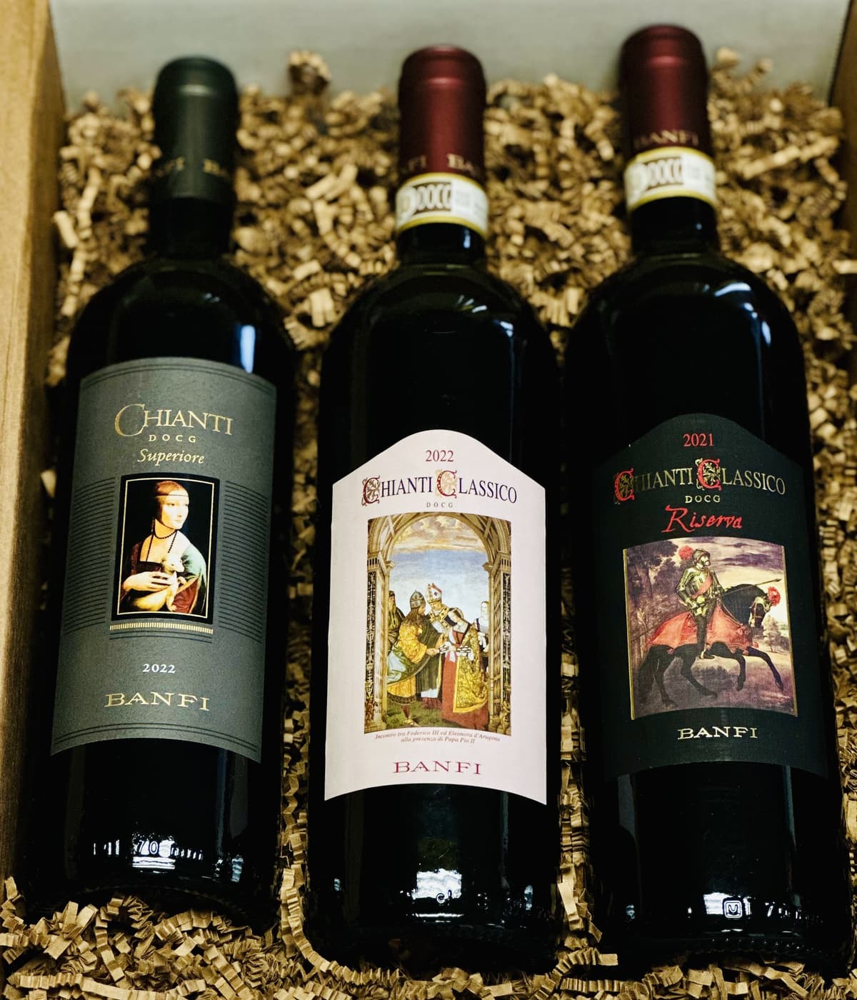 Banfi Chianti Tuscany Italian Wine Gift Set( 3-Bottle Set) — 2