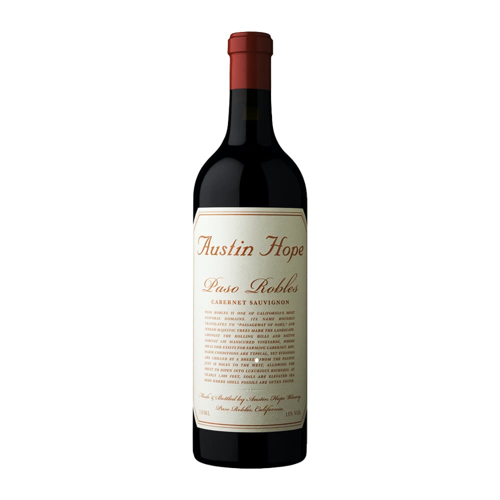 Austin Hope Paso Robles Cabernet Sauvignon Red Wine - 750 ML — 1