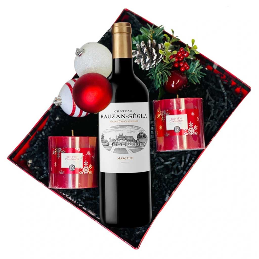 French Red Wine Christmas Gift Box