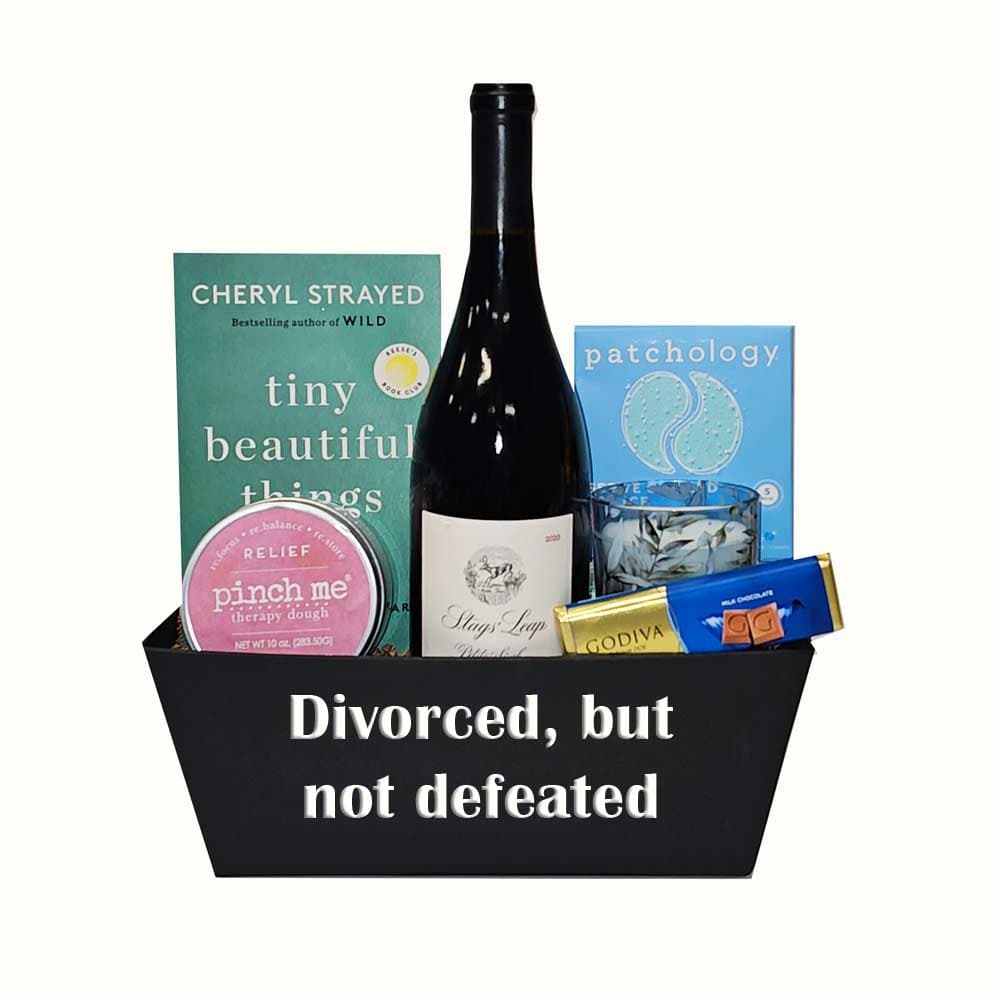 Stags' Lеap Petite Sirah Napa Vallеy Divorce Wine Gift Basket
