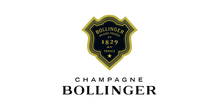 Bollinger Brut Special Cuvee And Tiffany Champagne Flutes Set logo