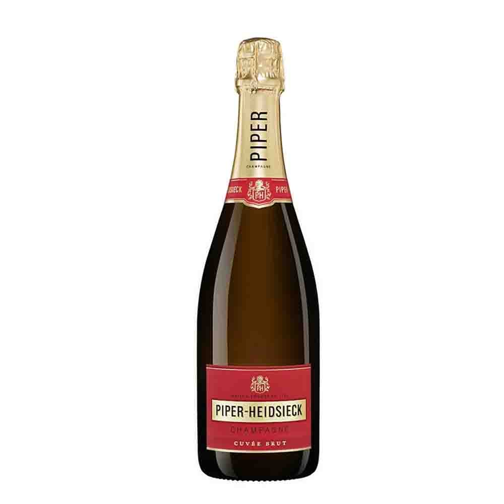 Taittinger and Piper Heidsieck Brut Champagne Gift Set — 5