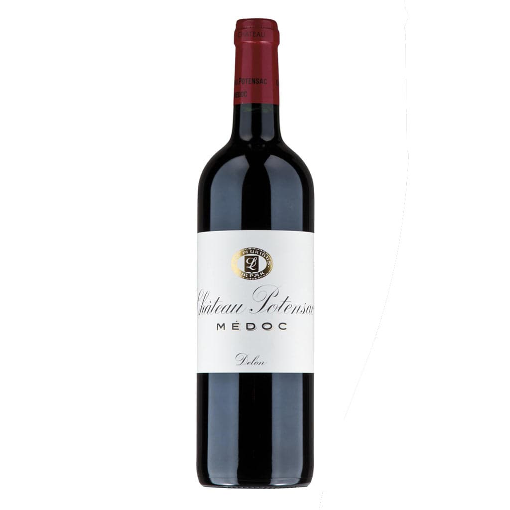 Chateau Potensac Medoc French Red Wine And 8 Pc Godiva Chocolate Gift Set — 2