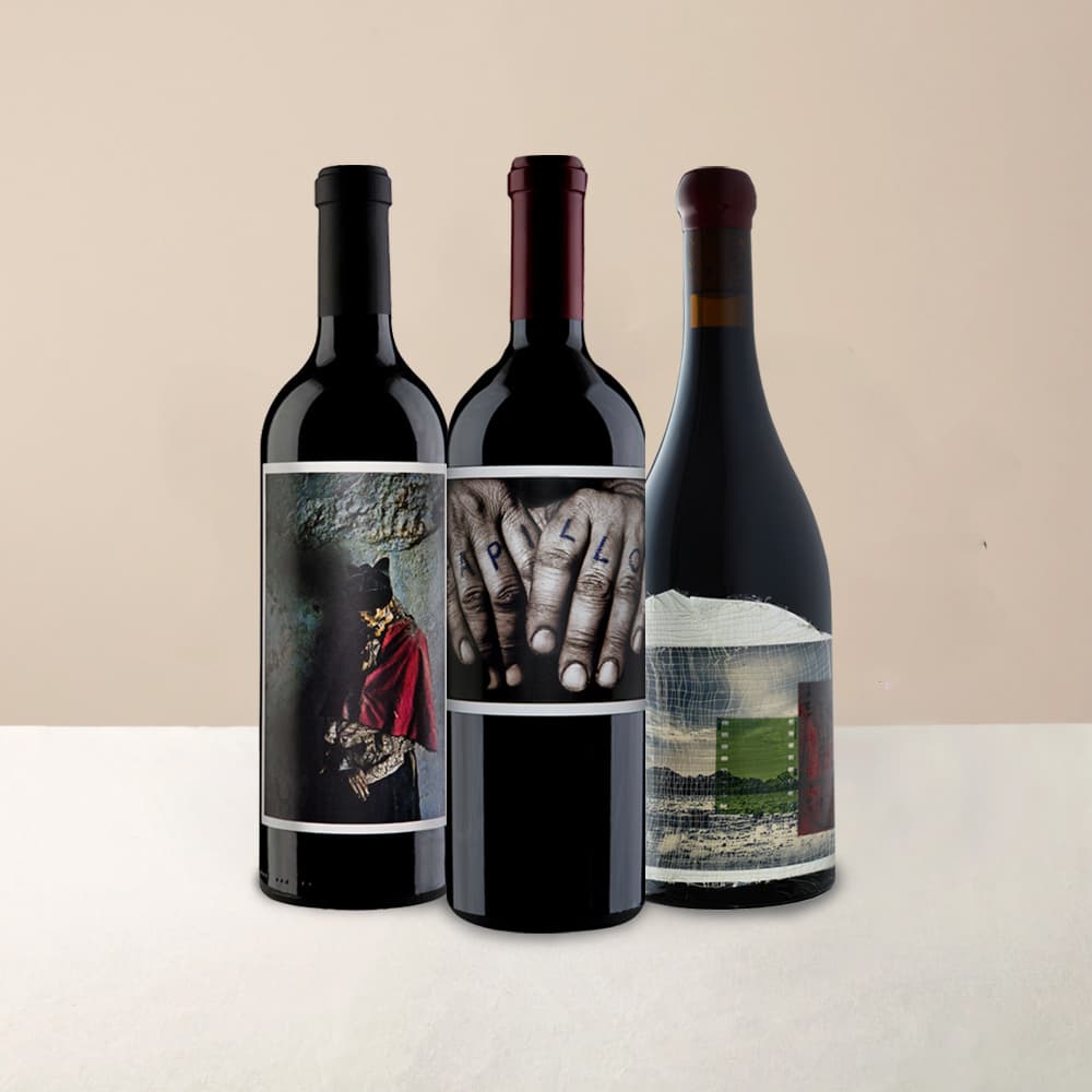 Orin Swift 3 Bottle Wine Gift Pack, Napa Valley Reds