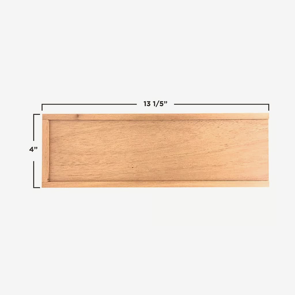 Single  Champagne Wooden Box (Engravable) — 1