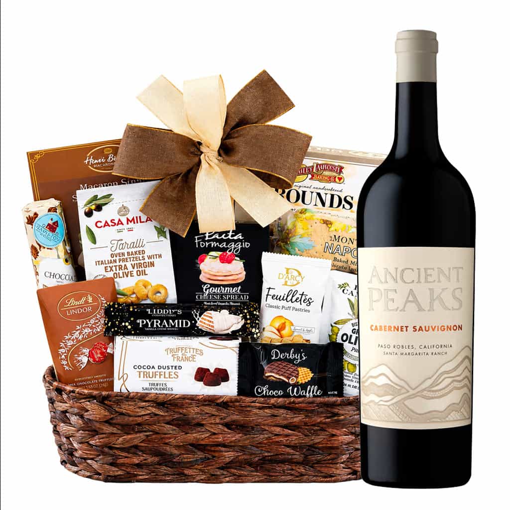 Ancient Peaks Cabernet Santa Margarita Ranch Paso Robles and Bon Appetit Gourmet Gift