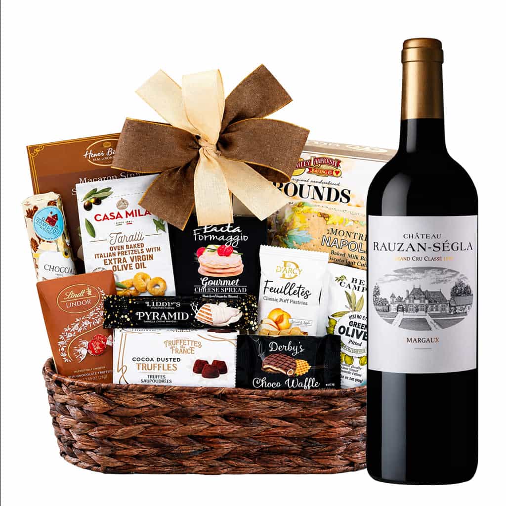 Château Rauzan-Ségla Margaux Grand Cru Classé And Bon Appétit Gourmet Gift Basket