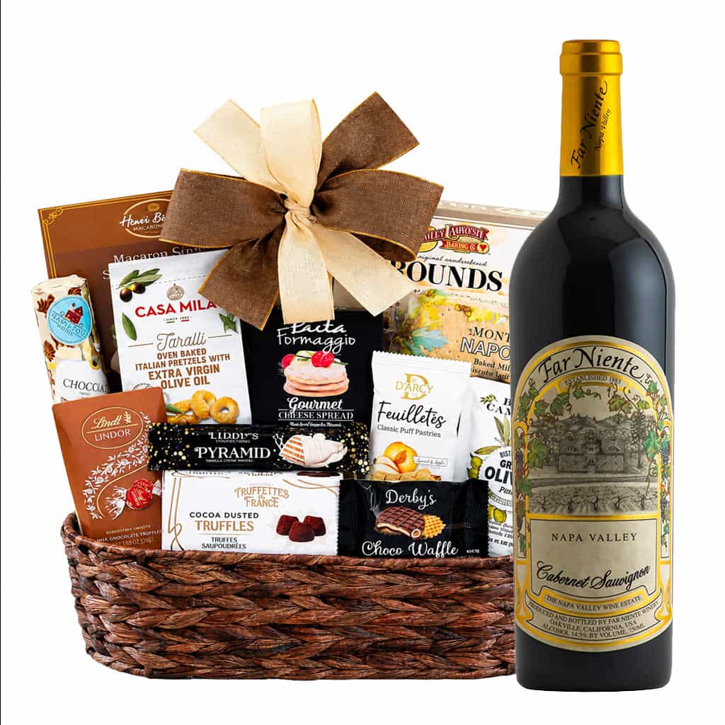 Far Niente Wine And Bon Appetit Gourmet Gift Basket
