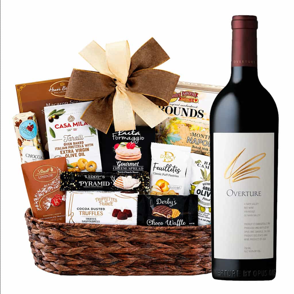 Overture Napa Valley With Bon Appetit Gourmet Gift Basket