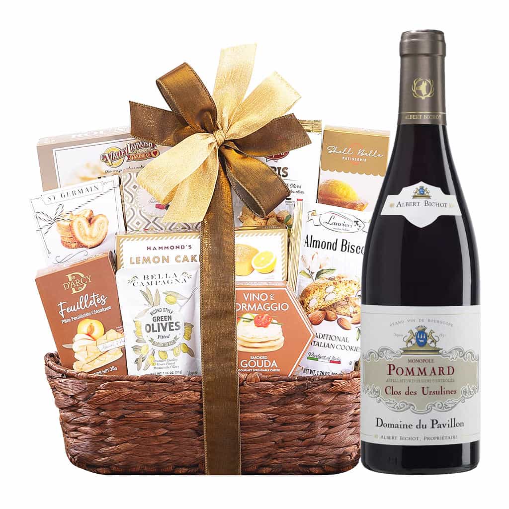 Pommard Clos Des Ursulines Domaine Du Pavillon Wine Basket