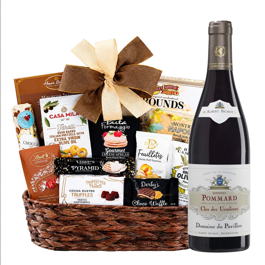 Pommard Clos Des Ursulines Domaine Du Pavillon Wine Basket