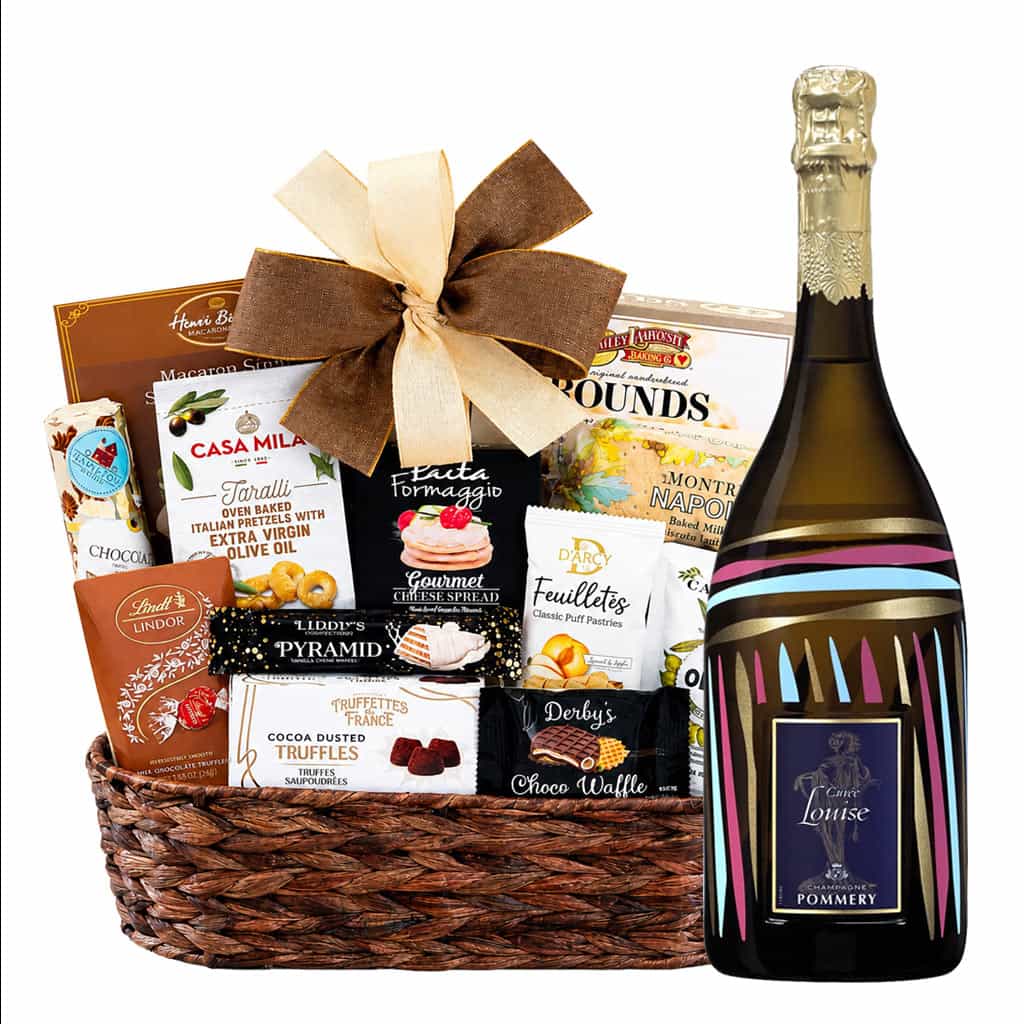 Pommery Cuvee Louise Bon Appetit Champagne Basket