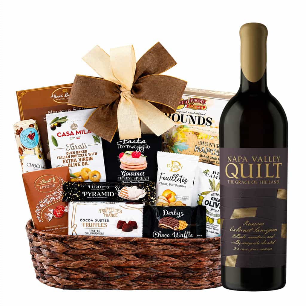 Quilt Napa Valley Cabernet Sauvignon Wine Gift Basket