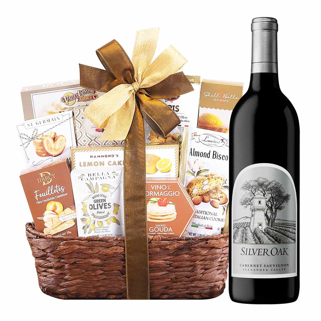 Silver Oak Alexander Valley Cabernet Sauvignon Gift Basket