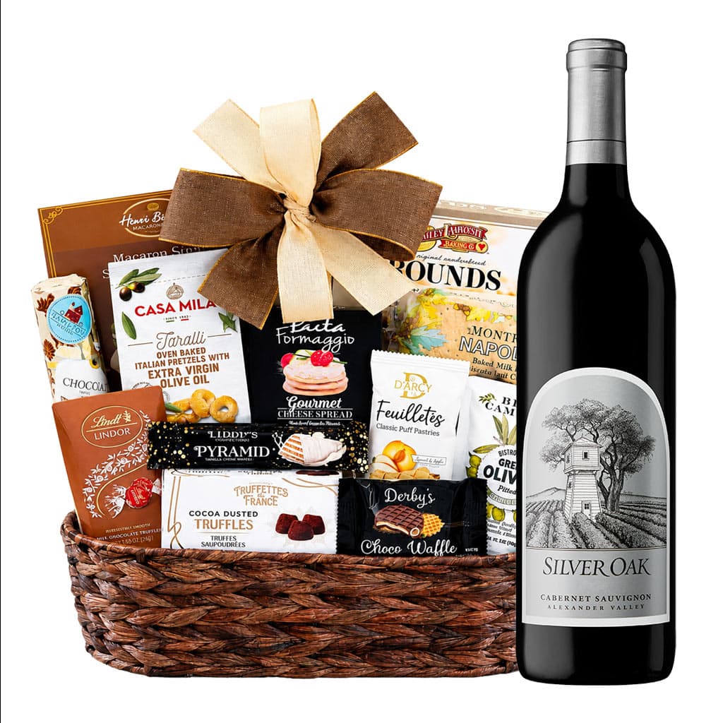 Silver Oak Alexander Valley Cabernet Sauvignon Gift Basket