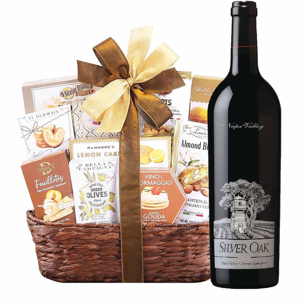 Silver Oak Cabernet Sauvignon Napa Valley Wine Gift Basket