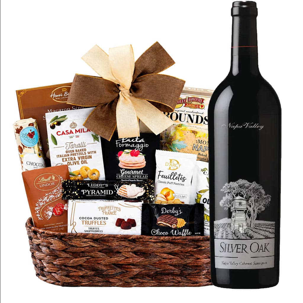 Silver Oak Cabernet Sauvignon Napa Valley Wine Gift Basket