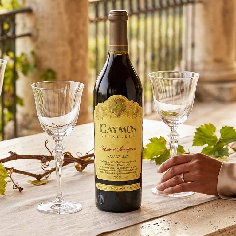 Caymus Napa Cabernet Wine Gift Box