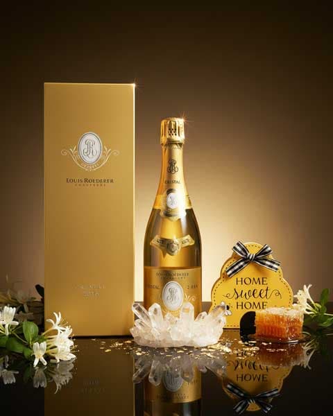 Louis Roederer Cristal Champagne Housewarming Gift Set