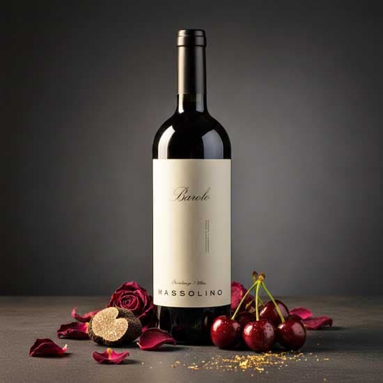 Massolino Barolo Serralunga And Godiva Chocolate Gift Set