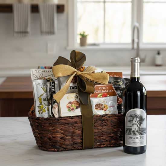 Silver Oak Alexander Valley Cabernet Sauvignon Gift Basket