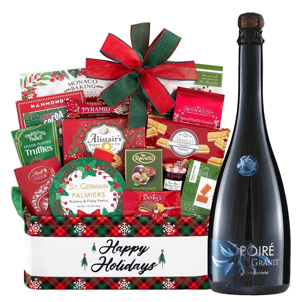 Holiday Season's Special Eric Bordelet Poire Granit Gift Basket