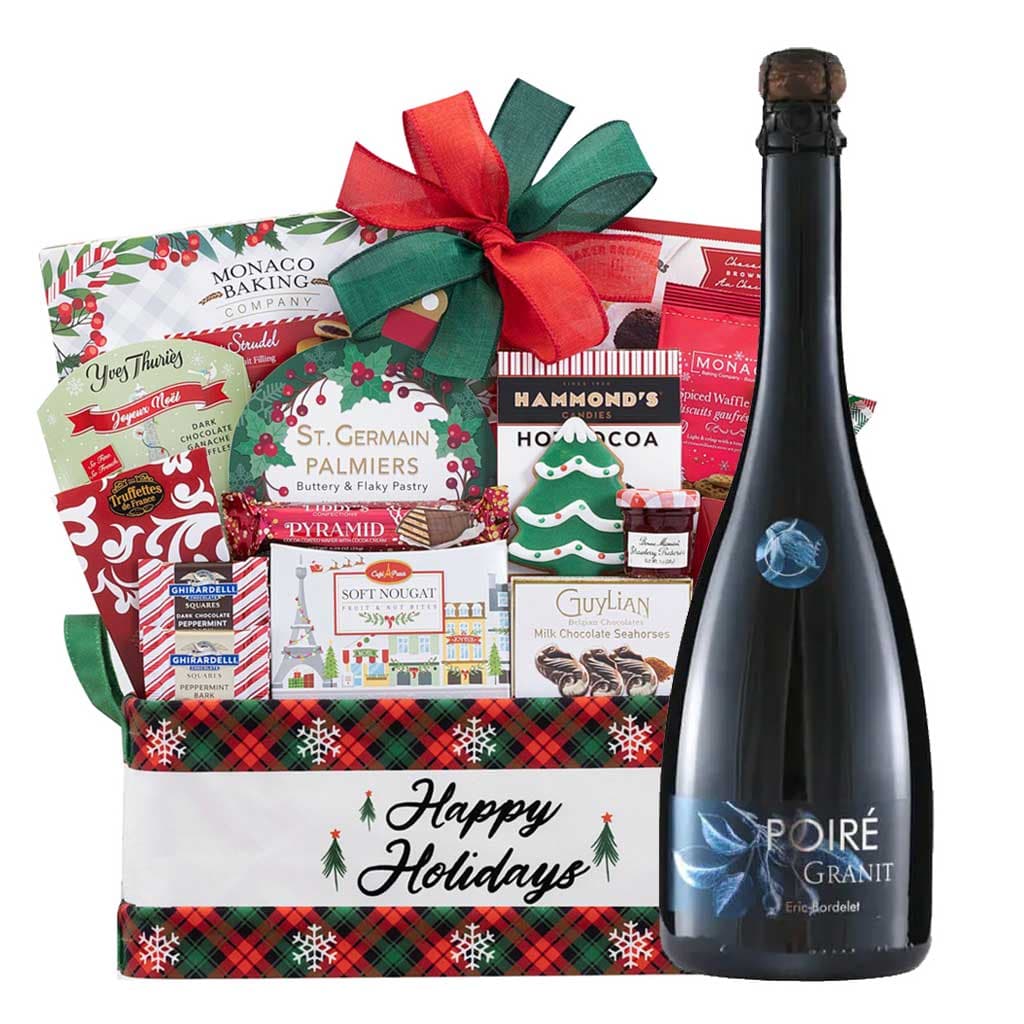 Holiday Season's Special Eric Bordelet Poire Granit Gift Basket
