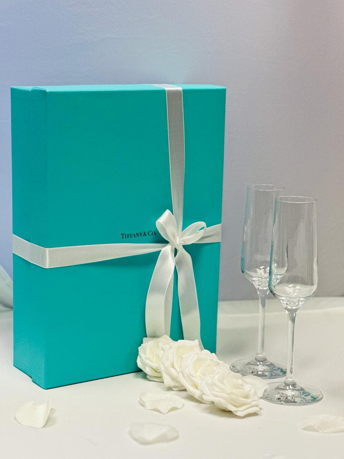 Krug Grande Cuvée And Tiffany & Co. Champagne Flutes Set