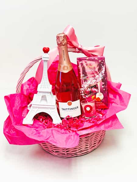 Pink Wedding Luxury Gift Basket