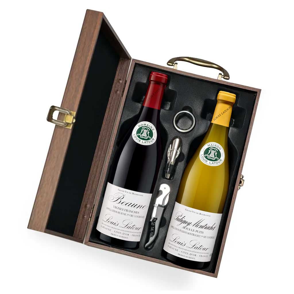 Louis Latour Beaune and Puligny-Montrachet 1er Cru Wine Gift Set Louis Latour Beaune and Puligny-Montrachet 1er Cru Wine Gift Set
