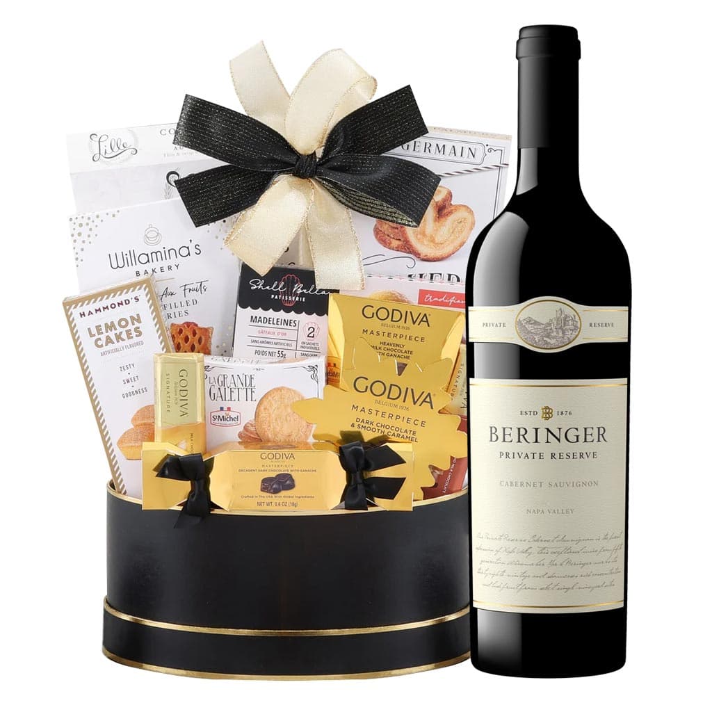 Beringer Private Reserve Cabernet Napa Valley Wine Gift Basket