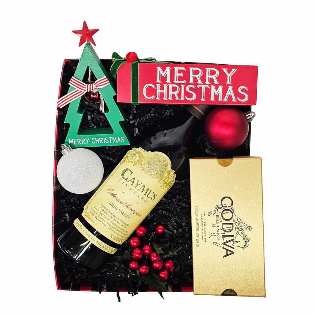 Caymus Napa Valley Christmas Wine Gift Box