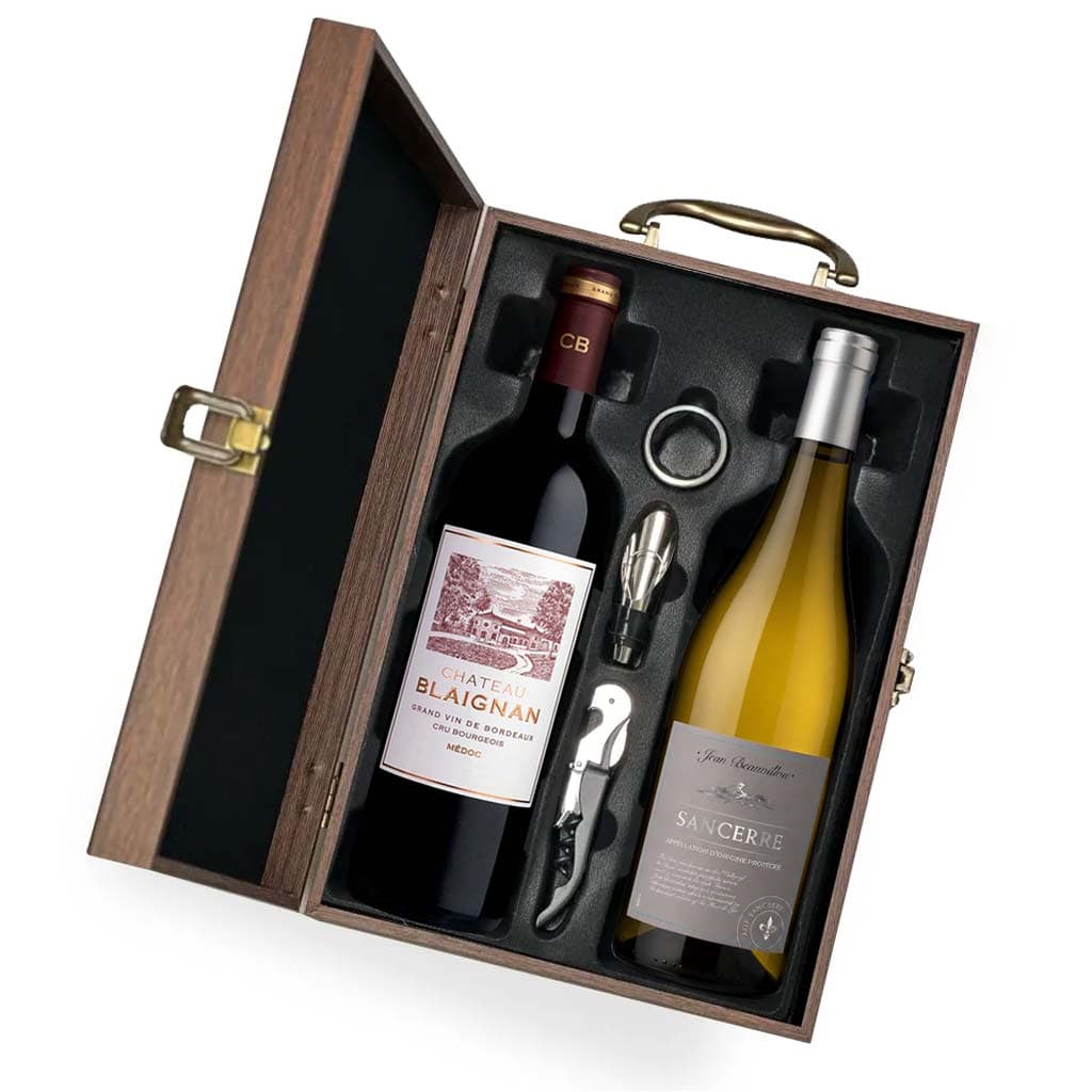 Chateau Blaignan Medoc & Jean Beauvillon Sancerre Wine Gift Set