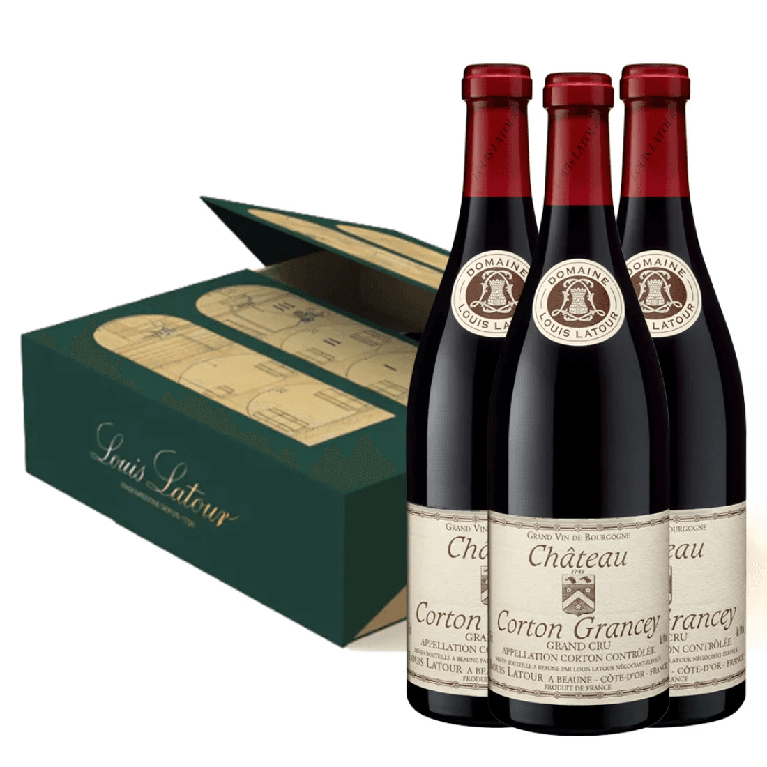 Château Corton Grancey Grand Cru Three Vintages Gift Set