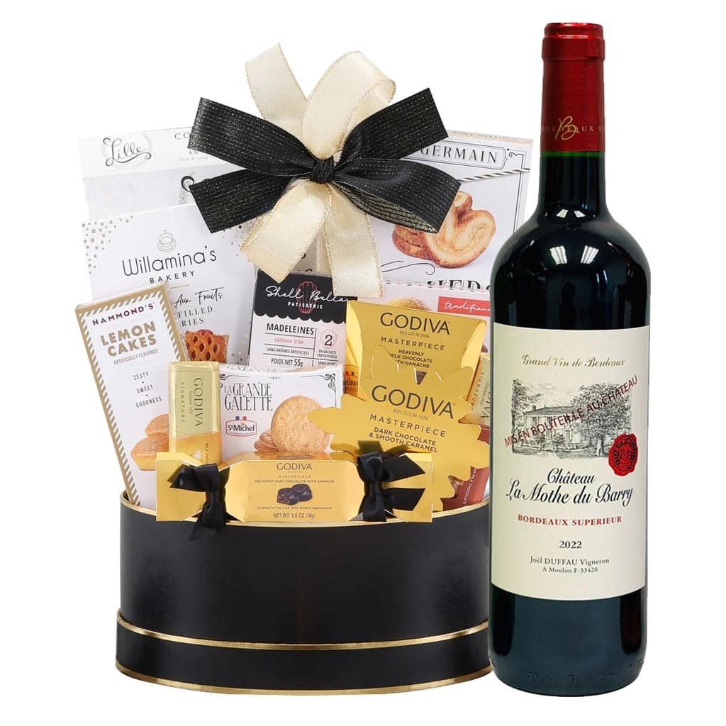 Château La Mothe du Barry Bordeaux Supérieur And Gourmet Gift Basket