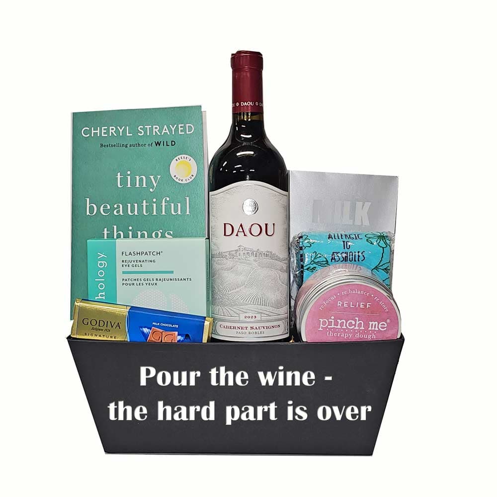 Daou Care Divorce Package Wine Gift Box