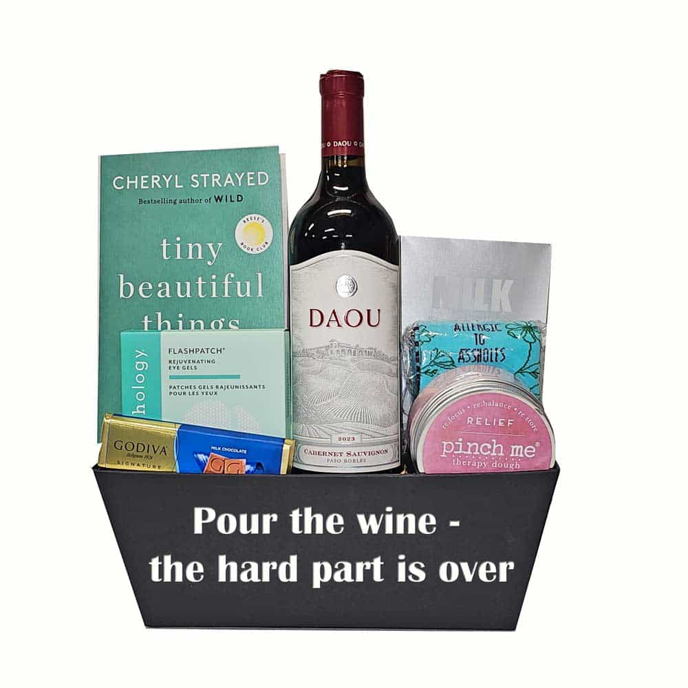 Daou Care Divorce Package Wine Gift Box