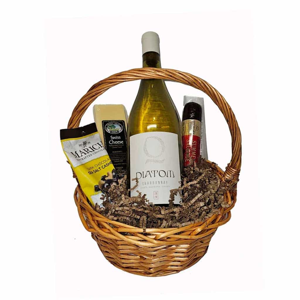 Diatom Chardonnay Wine Gift Basket