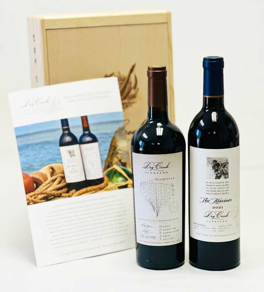 Dry Creek Vineyard – The Mariner 2021 & SeaQuelle 2021 Duo
