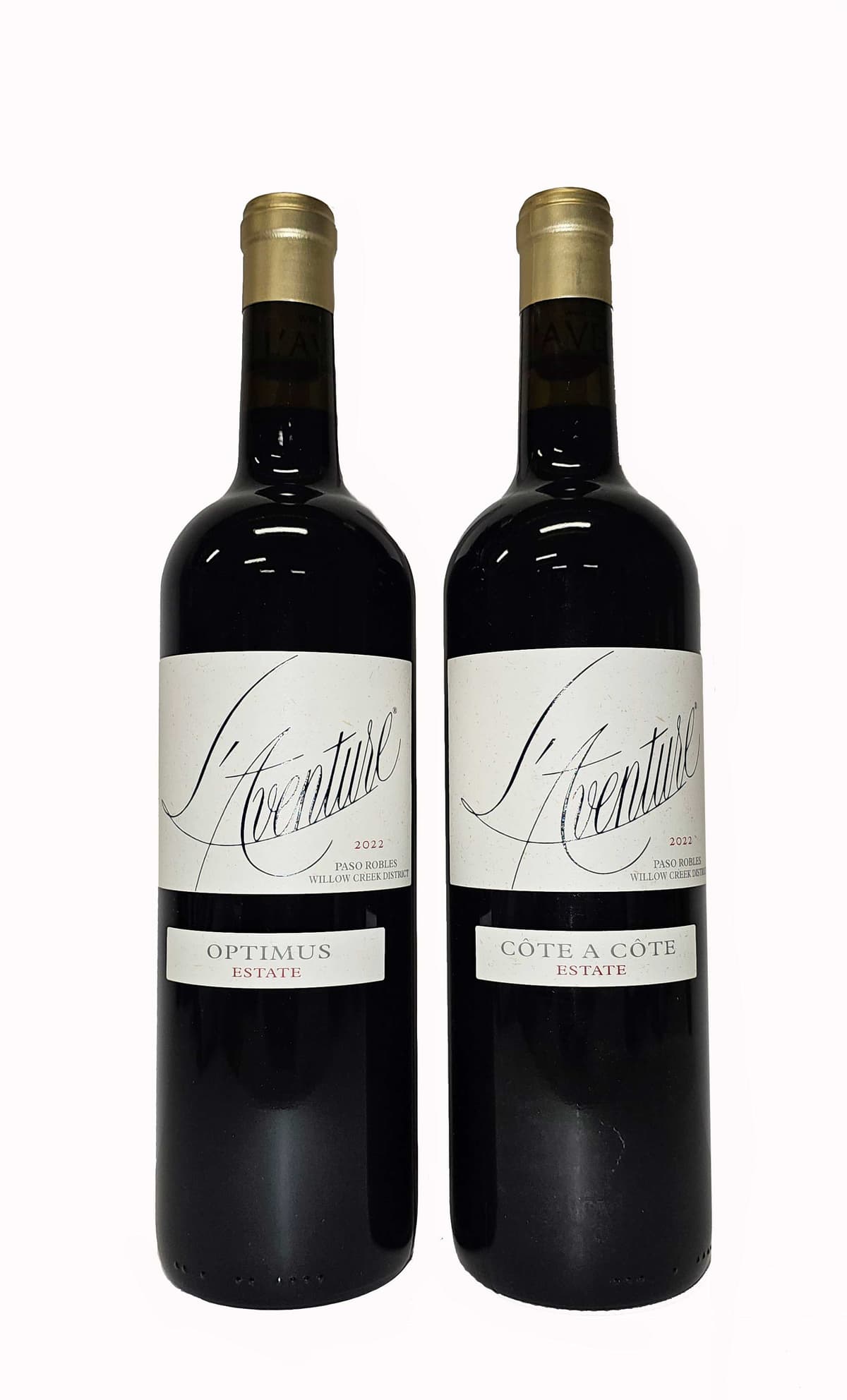 L’Aventure 2022 Paso Robles wine duo set