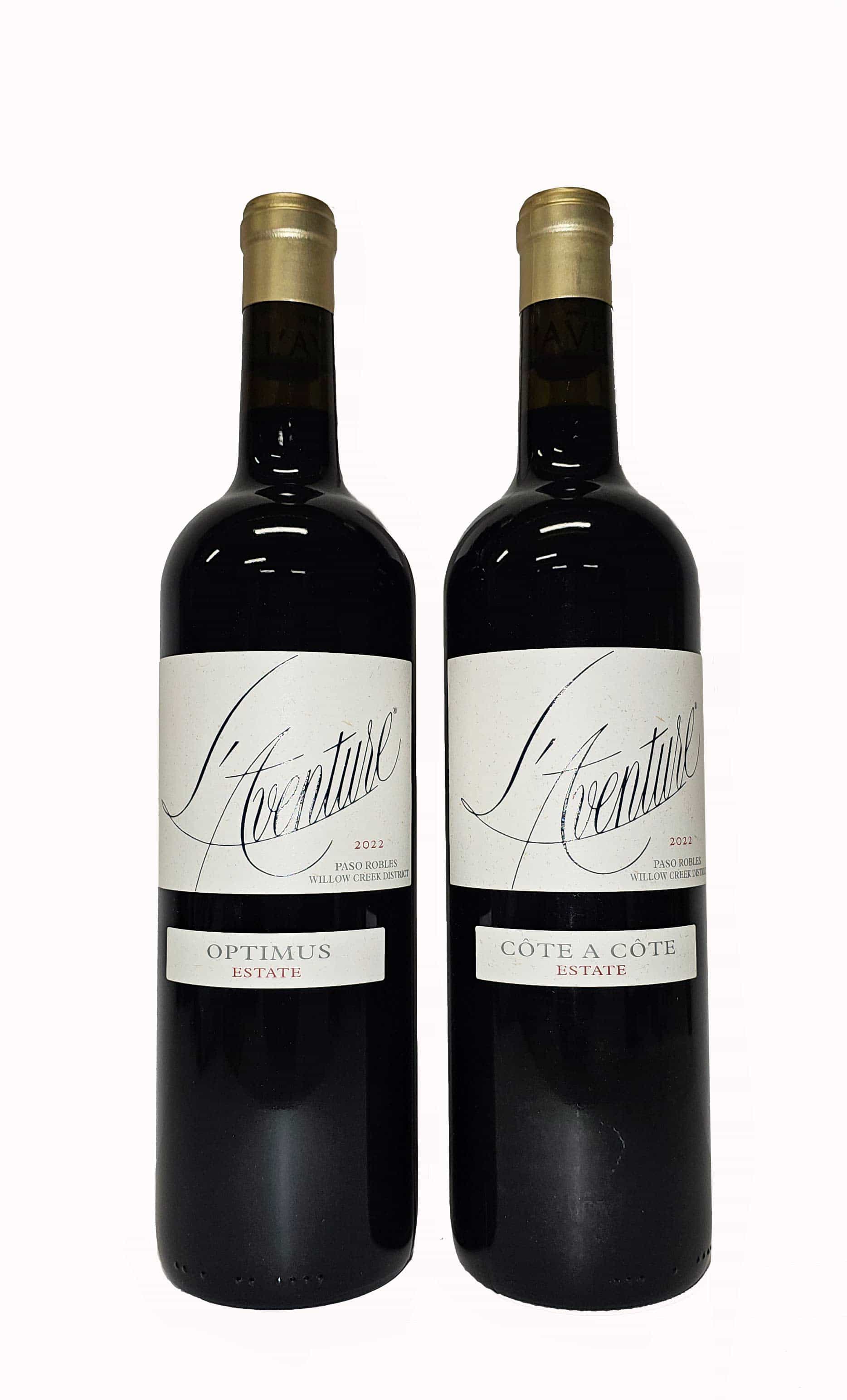 L’Aventure 2022 Paso Robles wine duo set