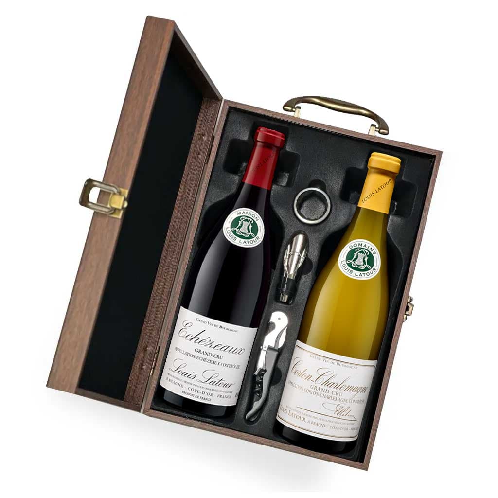 Louis Latour Grand Cru Red & White Wine Gift Set