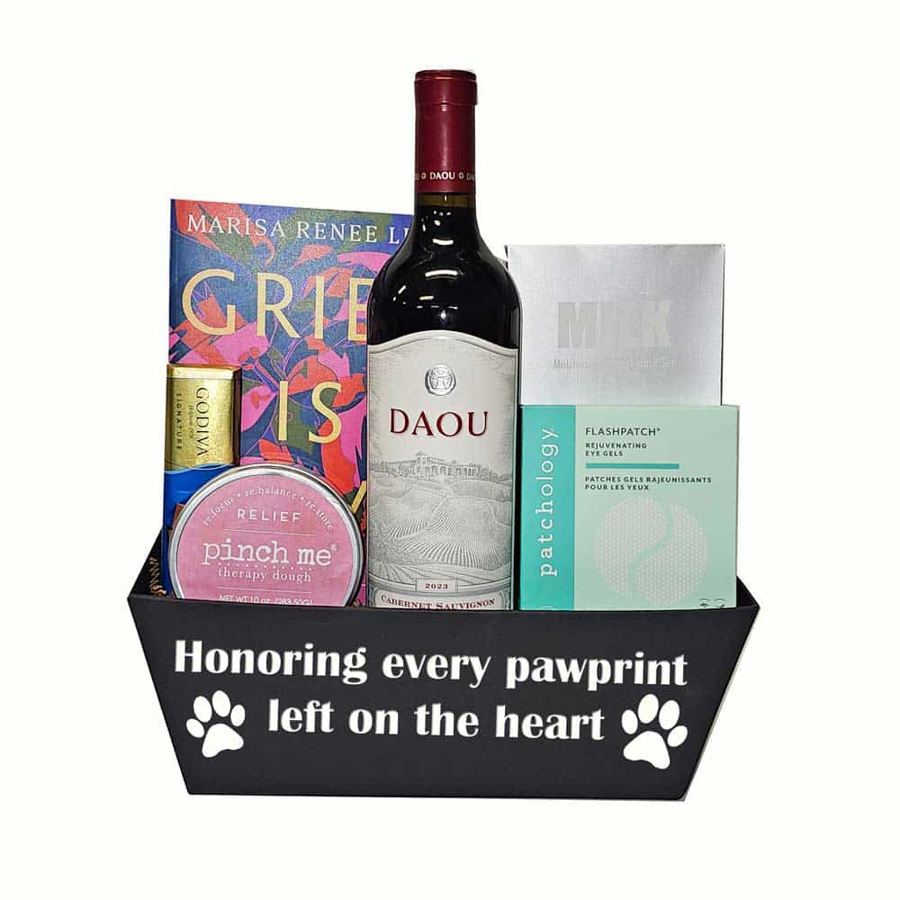 Daou Grief Pet Loss Sympathy Support Package Gift Box