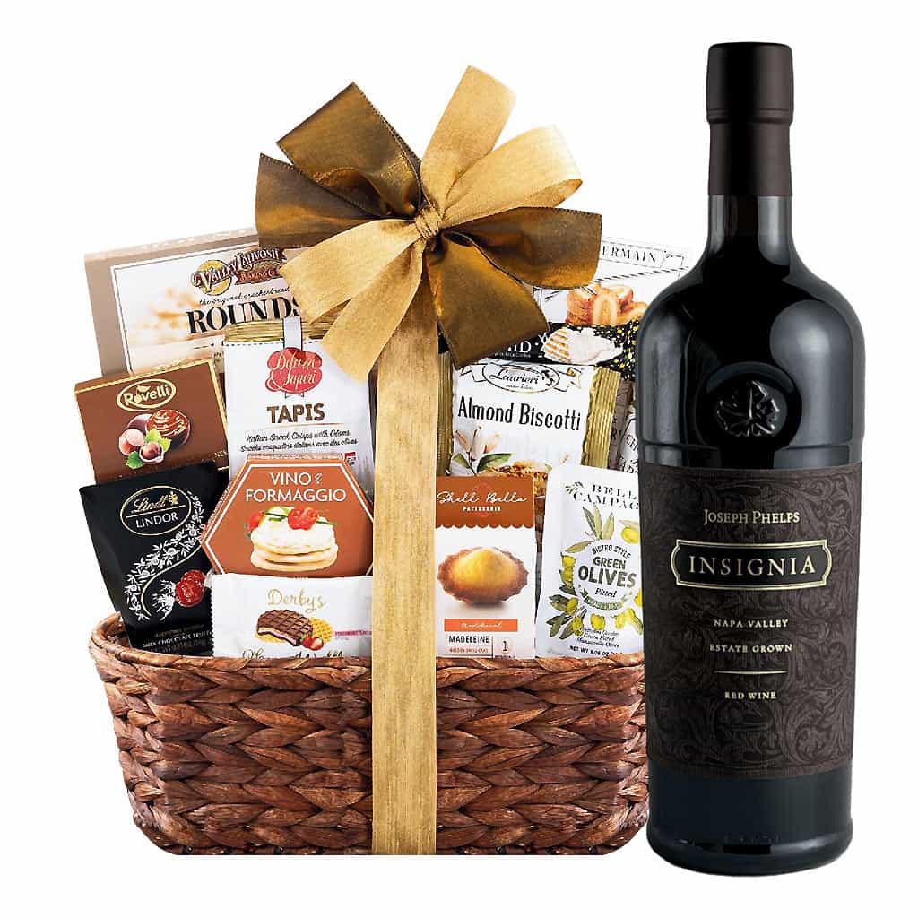 Joseph Phelps Insignia Napa Valley & Bon Appetit Gift Basket