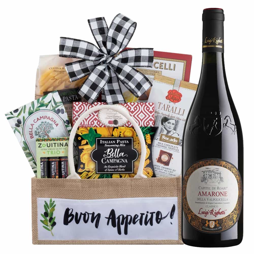 Luigi Righetti Capitel De Roari Amarone Della Valpolicella Classico Gift Basket