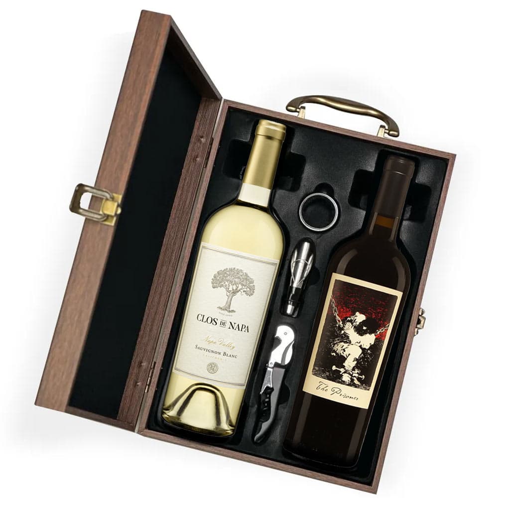 Napa Valley Red and White Wine Gift Set
